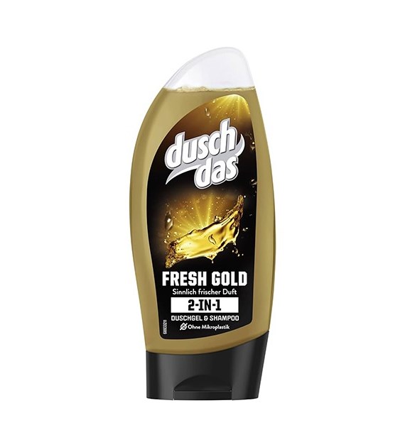 Dusch Das Fresh Gold 2in1 Gel Shampoo 250ml