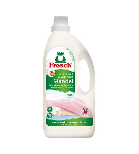 Frosch Fein & Woll Waschmittel Mandel Gel 40p 1,5L