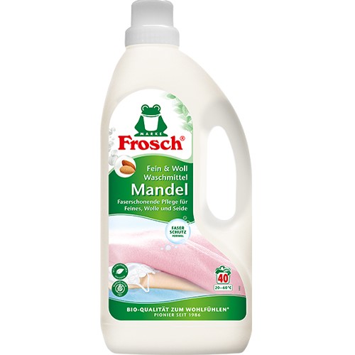Frosch Fein & Woll Waschmittel Mandel Gel 40p 1,5L