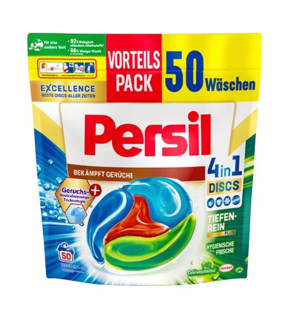 Persil 4in1 Discs Bekampft Geruche 50p 1,25kg
