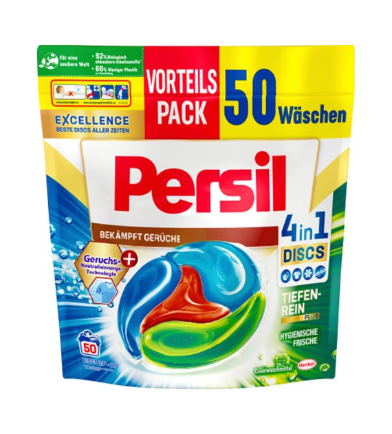Persil 4in1 Discs Bekampft Geruche 50p 1,2kg