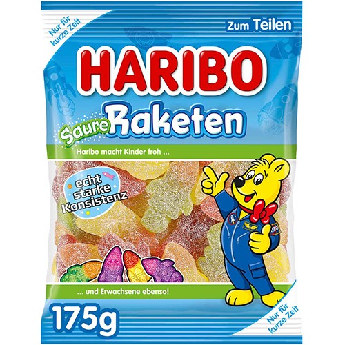 Haribo Saure Raketen 175g