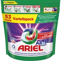 Ariel All in 1 Pods Color+ 53p 1kg