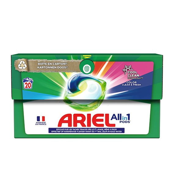 Ariel All in 1 Color Clean & Fresh Pods 20p 422g