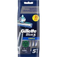 Gillette Blue 3 Simple Maszynki 5szt
