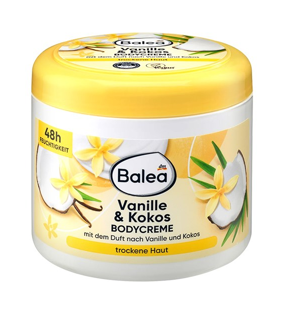 Balea Bodycreme Vanille & Kokos 500ml