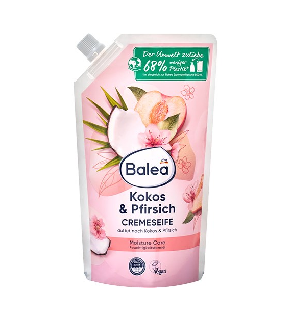 Balea Cremeseife Kokos & Pfirsich Zapas 500ml