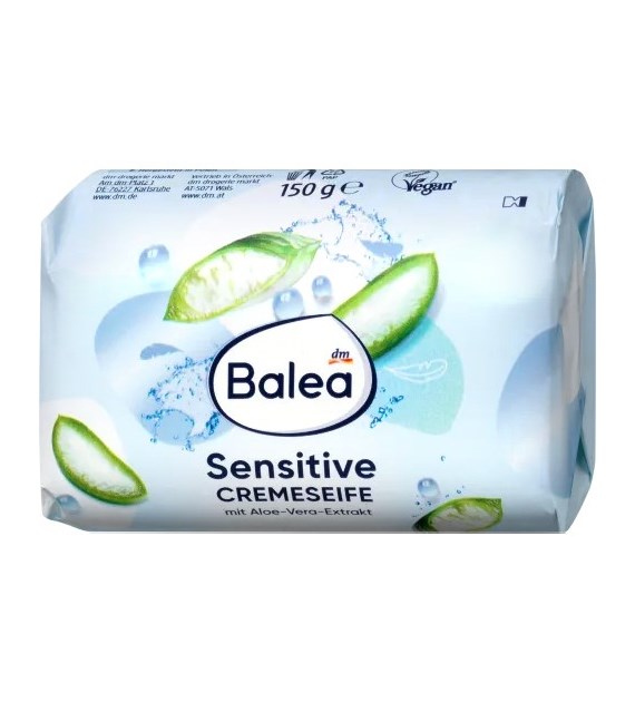 Balea Cremeseife Sensitive Aloe Vera Kostka 150g
