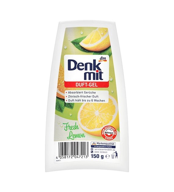 Denkmit Duftgel Fresh Lemon Odświeżacz 150g