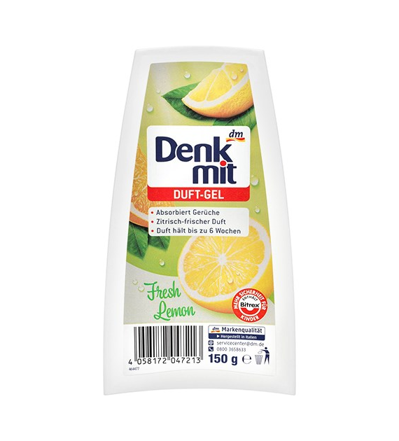 Denkmit Duftgel Fresh Lemon Odświeżacz 150g