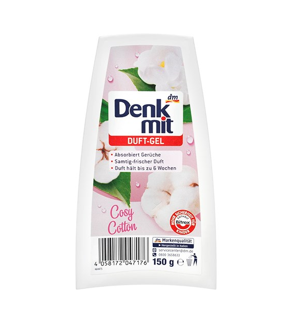 Denkmit Duftgel Cosy Cotton Odświeżacz 150g