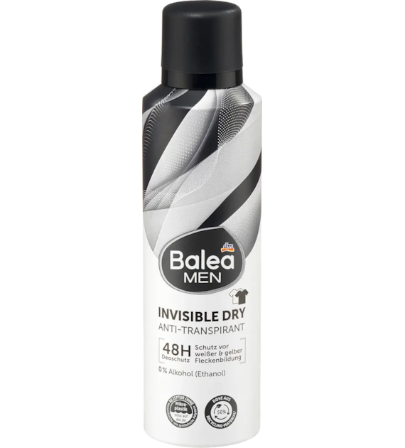 Balea Men Invisible Dry Deo 200ml