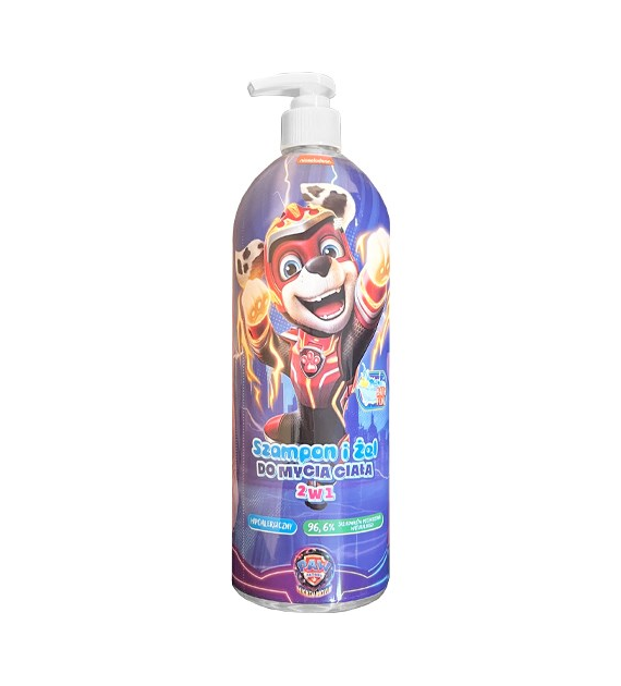 PAW Patrol Szampon i Żel Do Mycia 2w1 Fioletowy 1L