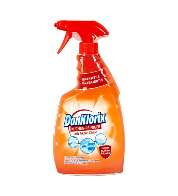 Dan Klorix Kuchen Reiniger mit Aktiv Chlor 750ml