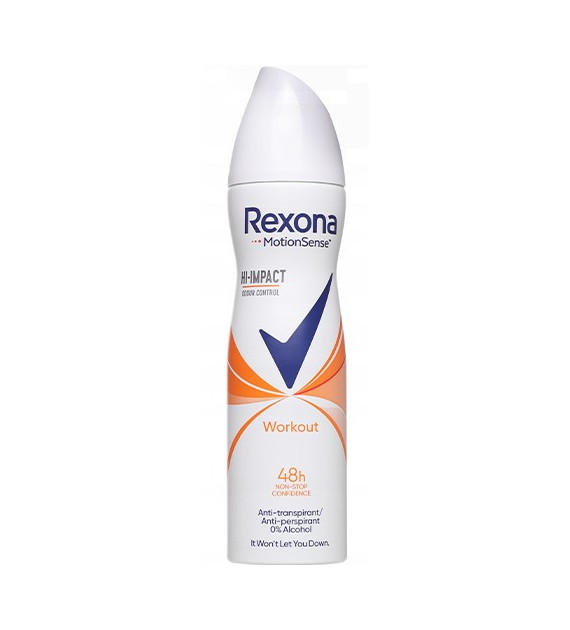Rexona Hi-Impact Odour Control Workout Deo 150ml