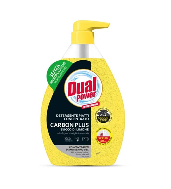 Dual Power Carbon Plus Limone Płyn do Naczyń 600ml