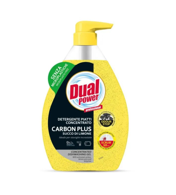 Dual Power Carbon Plus Limone Płyn do Naczyń 600ml