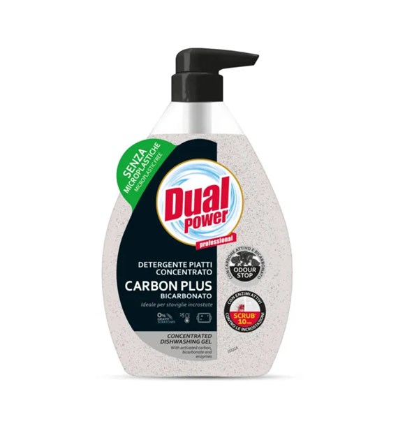 Dual Power Carbon Plus Płyn do Naczyń 600ml