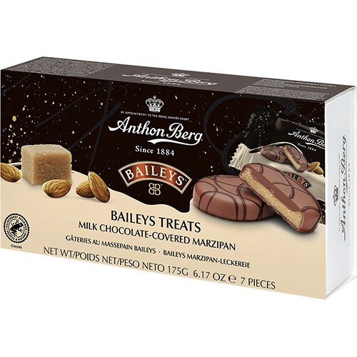 Anthon Berg Baileys Treats Milk Choc Marzipan 175g