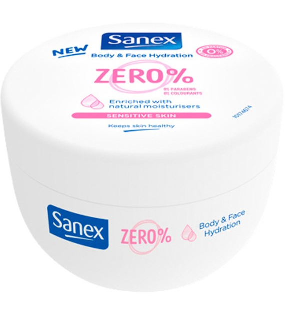 Sanex Zero Body & Face Hydrate Krem 250ml