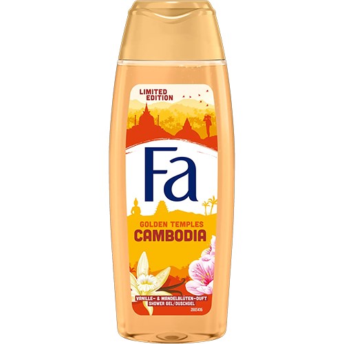 Fa Golden Temples Cambodia Gel 250ml