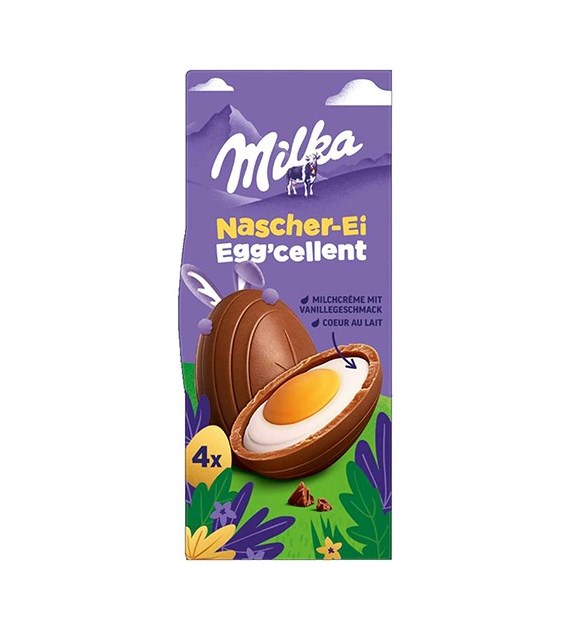 Milka Nascher-Ei Egg'cellent Jajka Czeko 4szt 124g