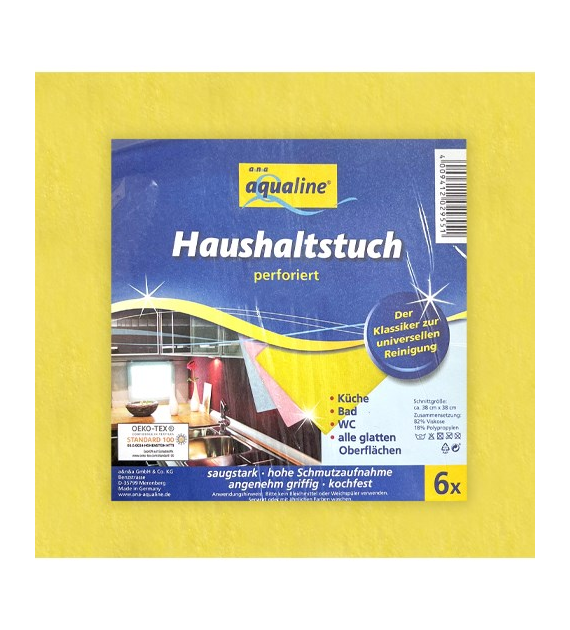 Aqualine Haushaltstuch Ściereczki 6szt