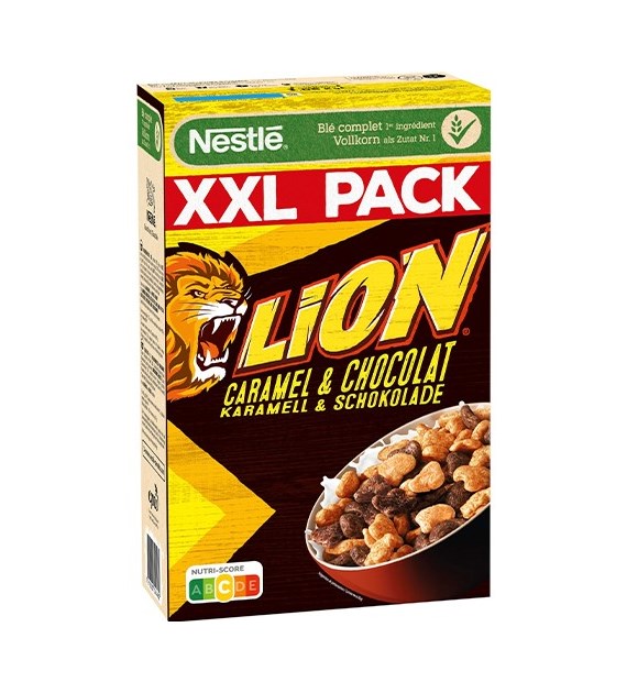 Nestle Lion Caramel & Chocolat Płatki XXL 1,05kg