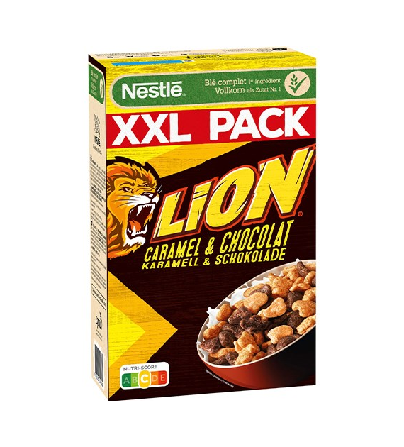 Nestle Lion Caramel & Chocolat Płatki XXL 1,05kg