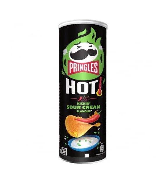 Pringles Hot Kickin' Sour Cream 160g