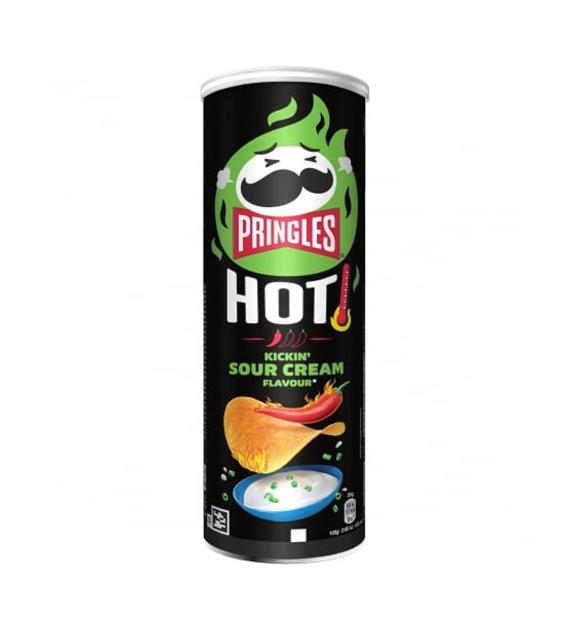 Pringles Hot Kickin' Sour Cream 160g