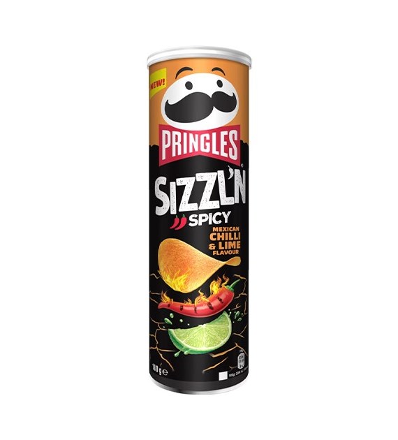 Pringles Hot Mexican Chilli Lime 160g
