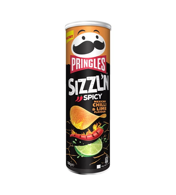 Pringles Hot Mexican Chilli Lime 160g
