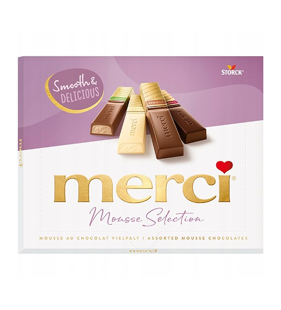 Merci Mousse Selection Bombonierka 210g