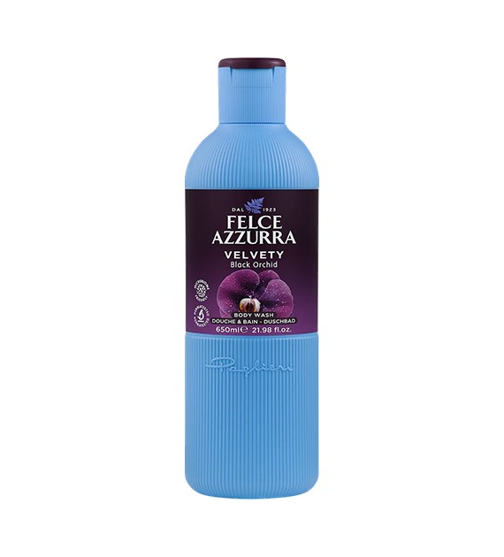 Felce Azzurra Velvety Black Orchid Body Wash 650ml