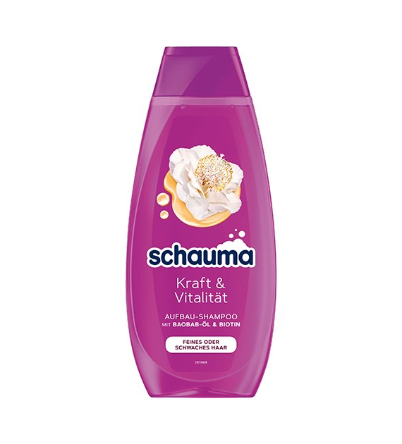 Schauma Kraft & Vitalitat mit Biotin Szampon 400ml