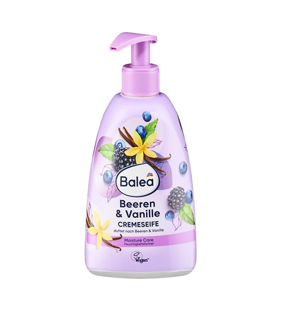 Balea Cremeseife Beeren & Vanille Mydło 500ml