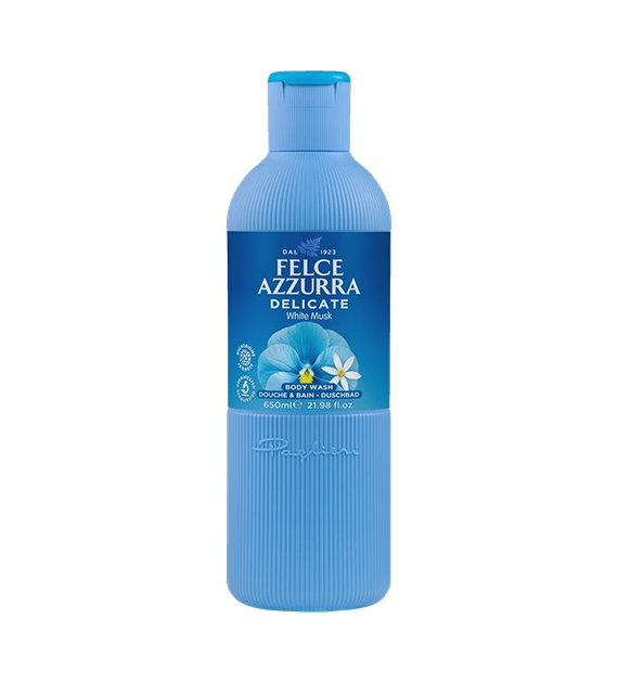 Felce Azzurra Delicate White Musk Body Wash 650ml