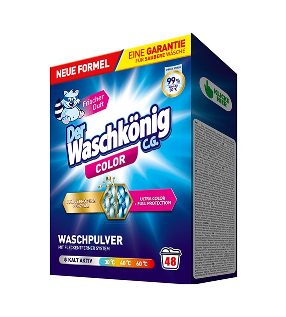 Waschkonig Color Proszek 48p 2,8kg