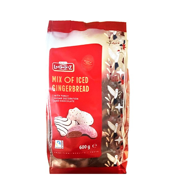 Lambertz Mix of Iced Gingerbread 600g