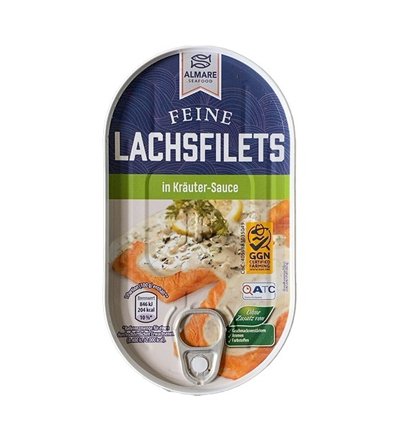 Almare Lachsfilets in Krauter-Sauce 200g