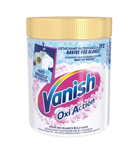 Vanish Oxi Action White Odplamiacz Proszek 940g