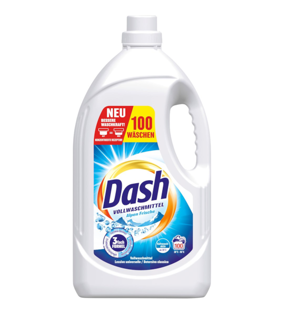 Dash Alpen Frische Gel 100p 4,5L