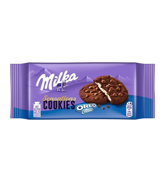 Milka Cookie Sensations Oreo Ciastka 156g