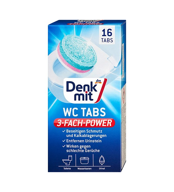 Denkmit WC Tabs 16szt 400g