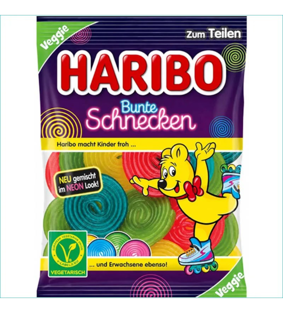 Haribo Bunte Schnecken 160g