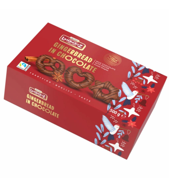 Lambertz Gingerbread Dark Chocolate 500g