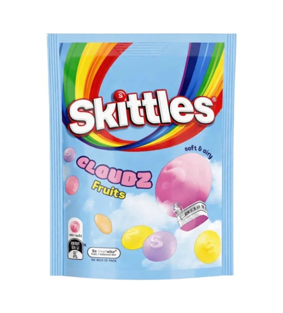 Skittles Squishy Cloudz Soft & Airy 94g
