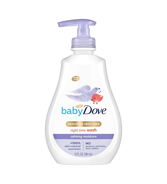 Dove Baby Sensitive Night Wash 400ml
