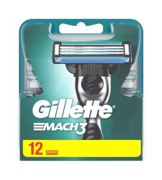 Gillette Mach3 Ostrza 12szt